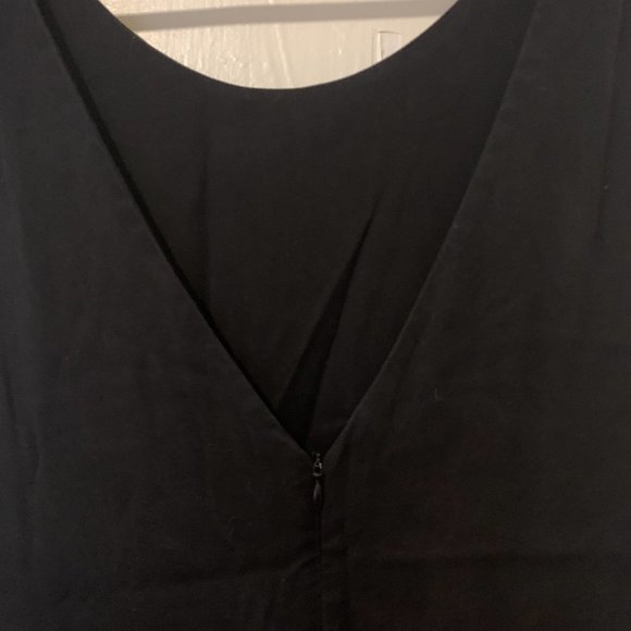 Oak+Fort Black Wide Leg Cropped Jumpsuit - Picture 10 of 11